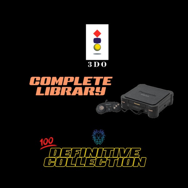 Collection définitive de roms Panasonic 3DO inc. Couvertures et manuels