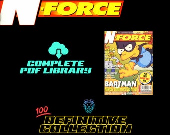 Revista N Force Números 1-14 (1992 a 1993) Colección PDF