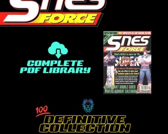 Revista SNES Force, números 1 a 10 (1993 a 1994) Colección en PDF