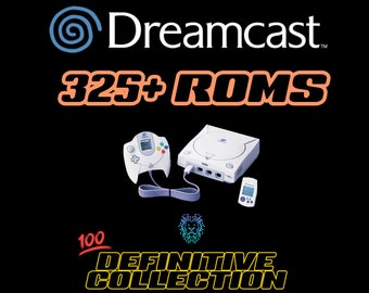 SEGA Dreamcast 325+ Definitive Rom Collection inc. Cover Art & Manuals