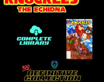 Colección completa del cómic de Knuckles The Enchidna