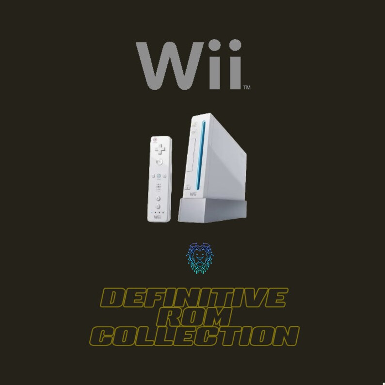 Wii Definitive Roms 150 Games Collection Including Cover Art & Manuals