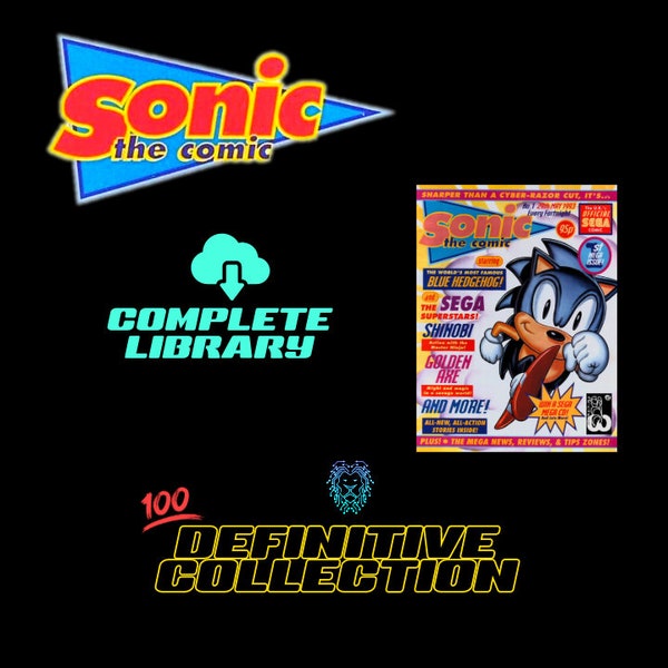 Sonic The Comic Complete Collection Issues