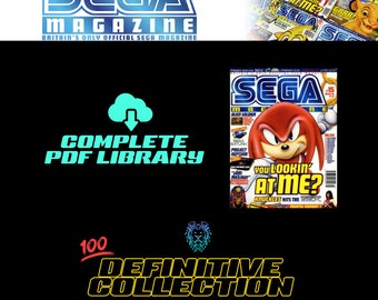 Collection PDF complète des numéros 1 à 22 (1994 à 1995) du magazine officiel SEGA