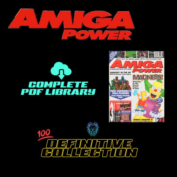 Amiga Power Magazine Issues 1-66 (1991 to 1996) PDF collection