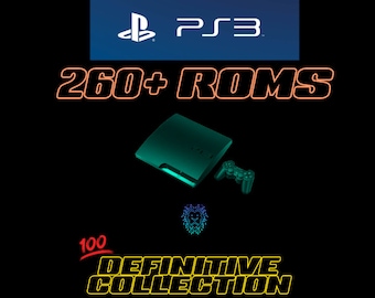 PS3 260+ Roms Definitive Collection (Playstation 3 Games)