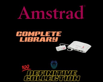 Collection complète de roms Amstrad GX4000 inc. Couvertures et manuels