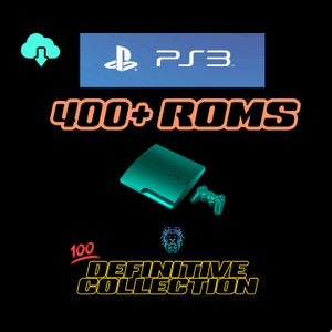 PS3 400+ Roms Definitive Collection (Playstation 3 Games)