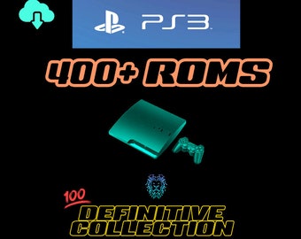 PS3 400+ Roms Definitive Collection (Playstation 3 Games)