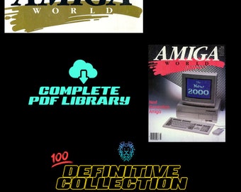 Revista Amiga World Números 1-104 (1985 a 1995) y colección de PDF especiales