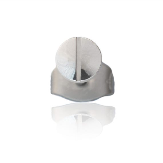 Kirsten Sander Stainless Steel Single Screw Stud Earring