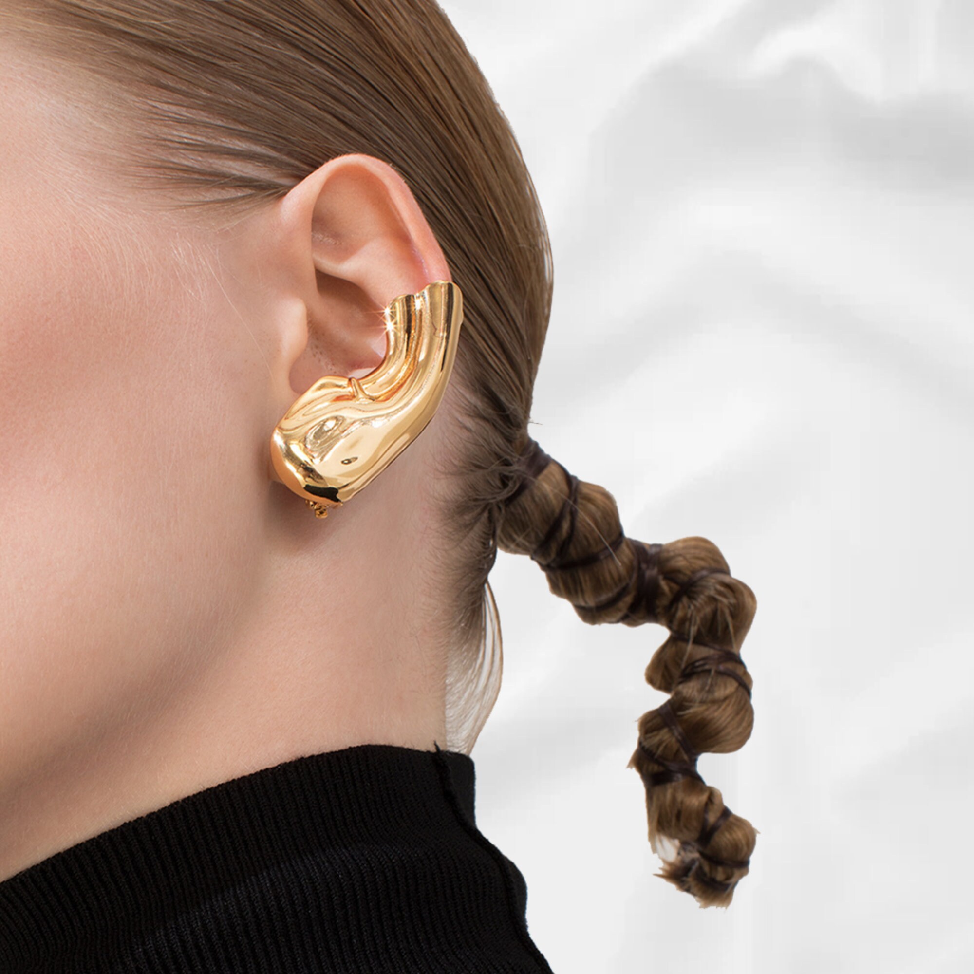 Auricle Earring Without Piercing, Gold Ear Cuff, Minimalist Ear Cuff