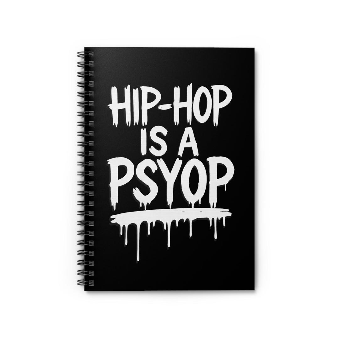 Hip-hop Psyop Spiral Notebook: Creative Journal for Music Lovers - Etsy