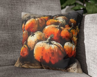 Faux Suede Square Pillow Case