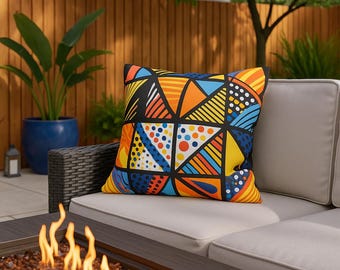Faux Suede Square Pillowcase