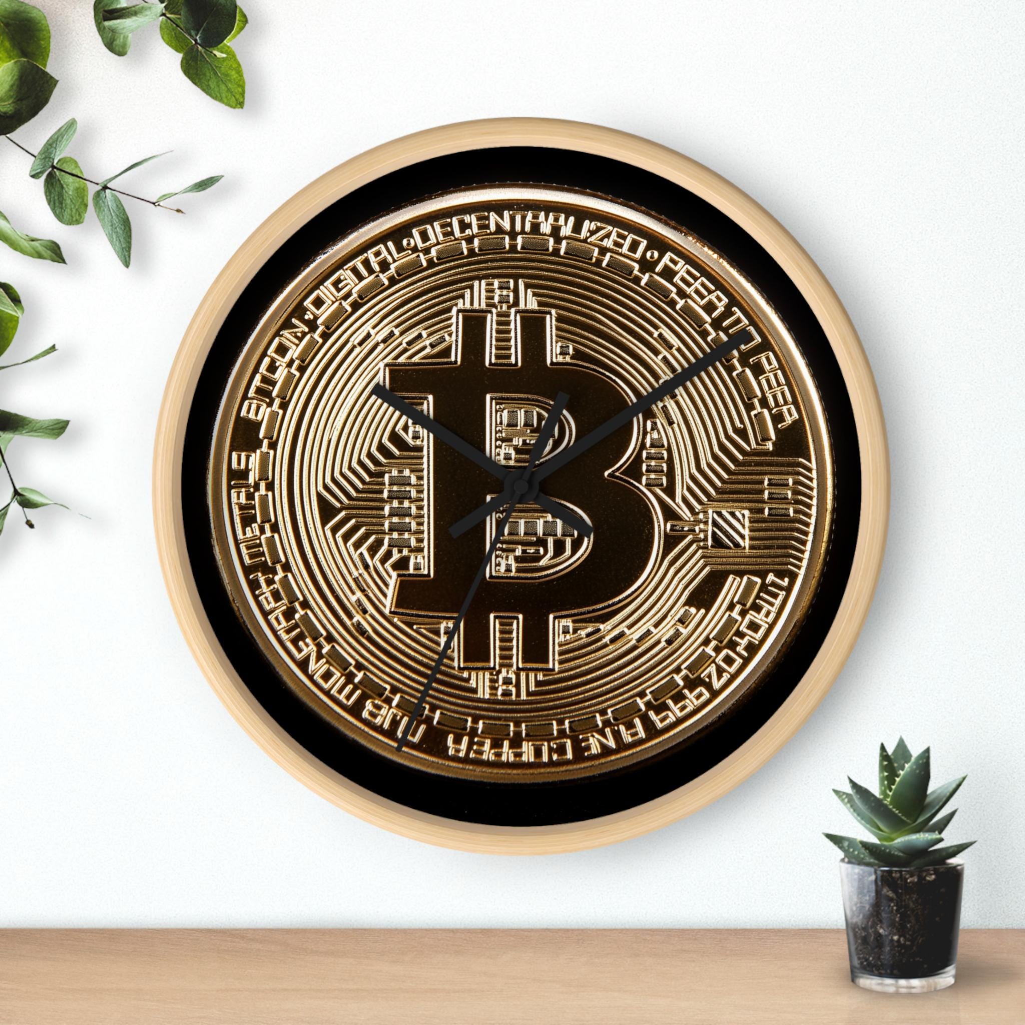 Bitcoin Clock - Etsy UK