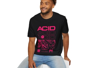 Acid House Musik, Rave Kultur, Old Skool Raver, Rave Unisex T-Shirt