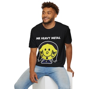 Mr Heavy Metal Rock Music Festival Unisex Softstyle T-Shirt