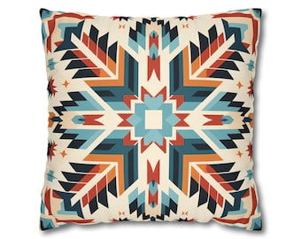 Southwestern pillow cover, aztec pillow cover, southwest pillow, southwest pattern pillow cover, western pillow, boho southwest style