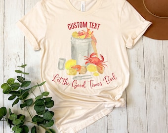 Customized Seafood boil shirt, lowcountry outer banks hilton head new orleans seafood boil shirt, seafood lover gift, lowcountry family gift