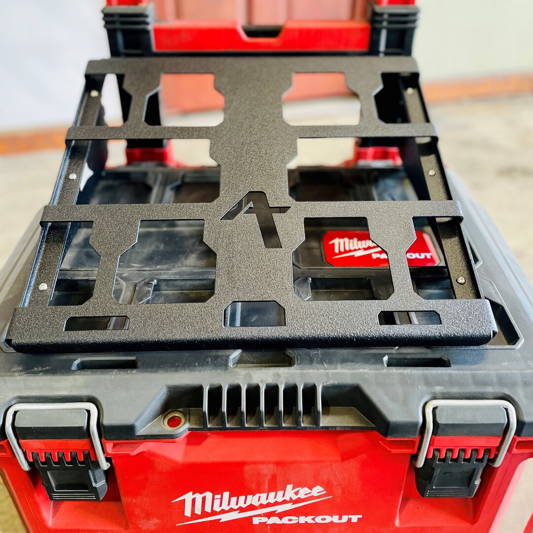 Milwaukee Packout Unit For 8 Carry Cases W/ 2 Shelves | Storage