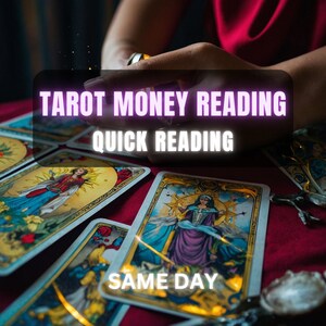 Lectura del dinero del tarot. Lectura de dinero y riqueza. Pronóstico financiero. Lectura de dinero. Desbloquee su futuro financiero. Lectura del éxito financiero