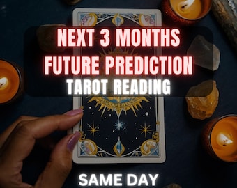 Next 3 Months from NOW Prediction. *No Questions*. Same Day  Monthly Psychic Reading. Oracle Readings, Clairvoyant Divination. Card Reading