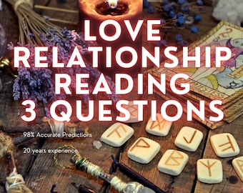 PSYCHIC 100% ACCURATE. Love Relationship Reading 3 Questions. Love Reading by medium Cassandra Divina. Same Day