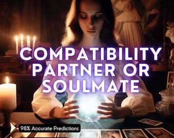 Compatibility partner or soulmate. Find Clarity in Your Relationships. Twin Flames lover romance prediction. Love Reading