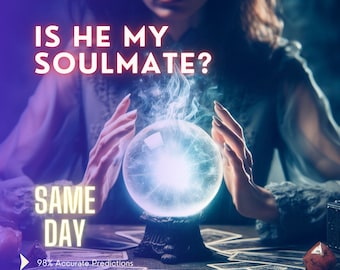 Ele é minha alma gêmea? MESMO DIA, EM Leitura Profunda de Amor Psíquico, Chama Gêmea, Leitura Cega de Amor, Leitura Detalhada de Amor