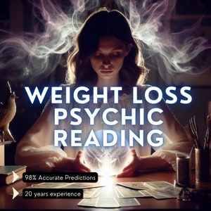 SCHÖNHEIT und WEIGHT Loss Psychic Reading, Hocheffektives Abnehm-Reading, Schnelles Fat Burning Tarot Reading, Metabolism Booster Reading