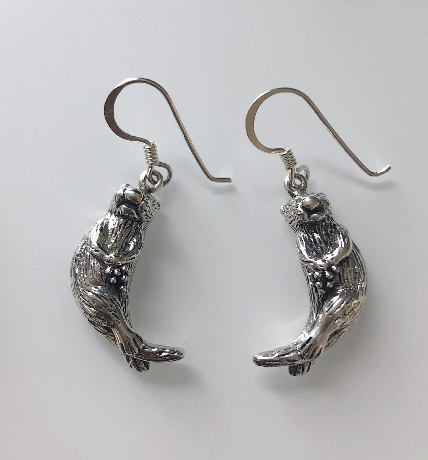 Orecchini Pendenti A Forma Di Lontra, Gioielli Divertenti Con Animali Selvatici Per Donne, Regalo Simpatico Per Amiche