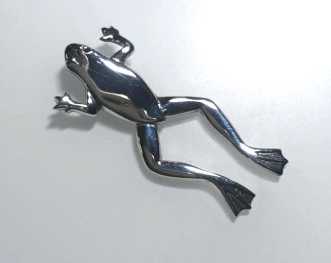 Sterling Silver Pendant  Frog/Toad - Nature Life jewelry