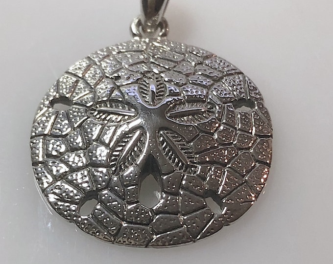 Sterling Silver Sand Dollar Pendant