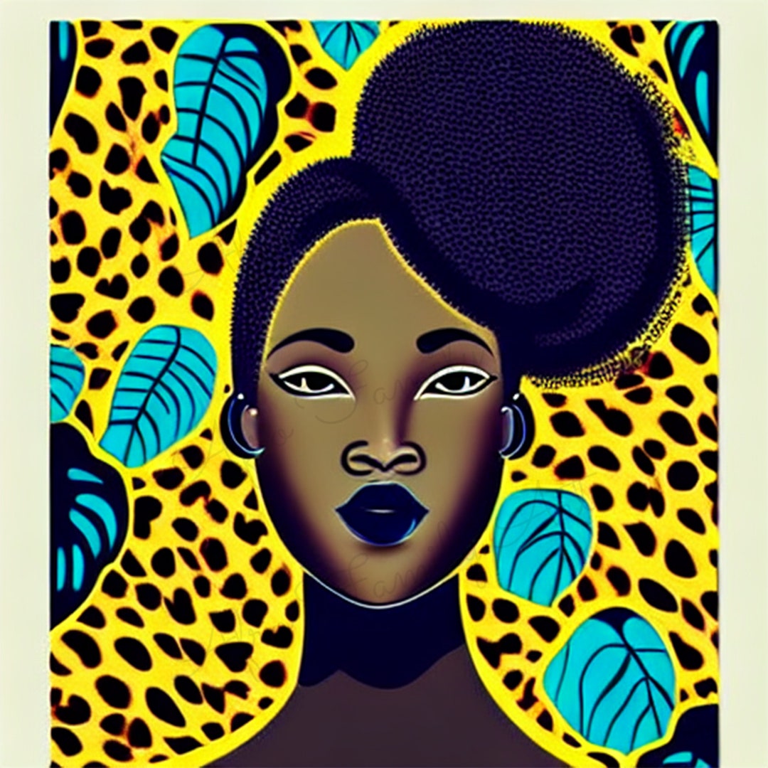 African American Women Art Black Girl Wall Art Black Lives Etsy