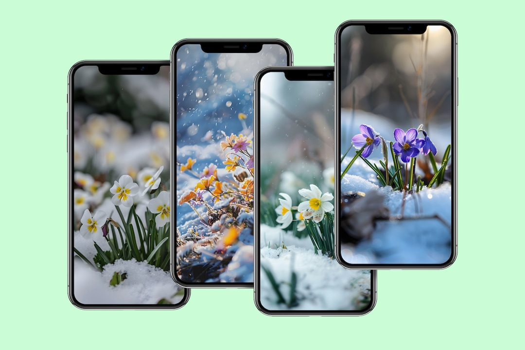 Mobile Wallpaper, Floral Wallpaper, Mobile, Digital Wallpaper, Digital ...