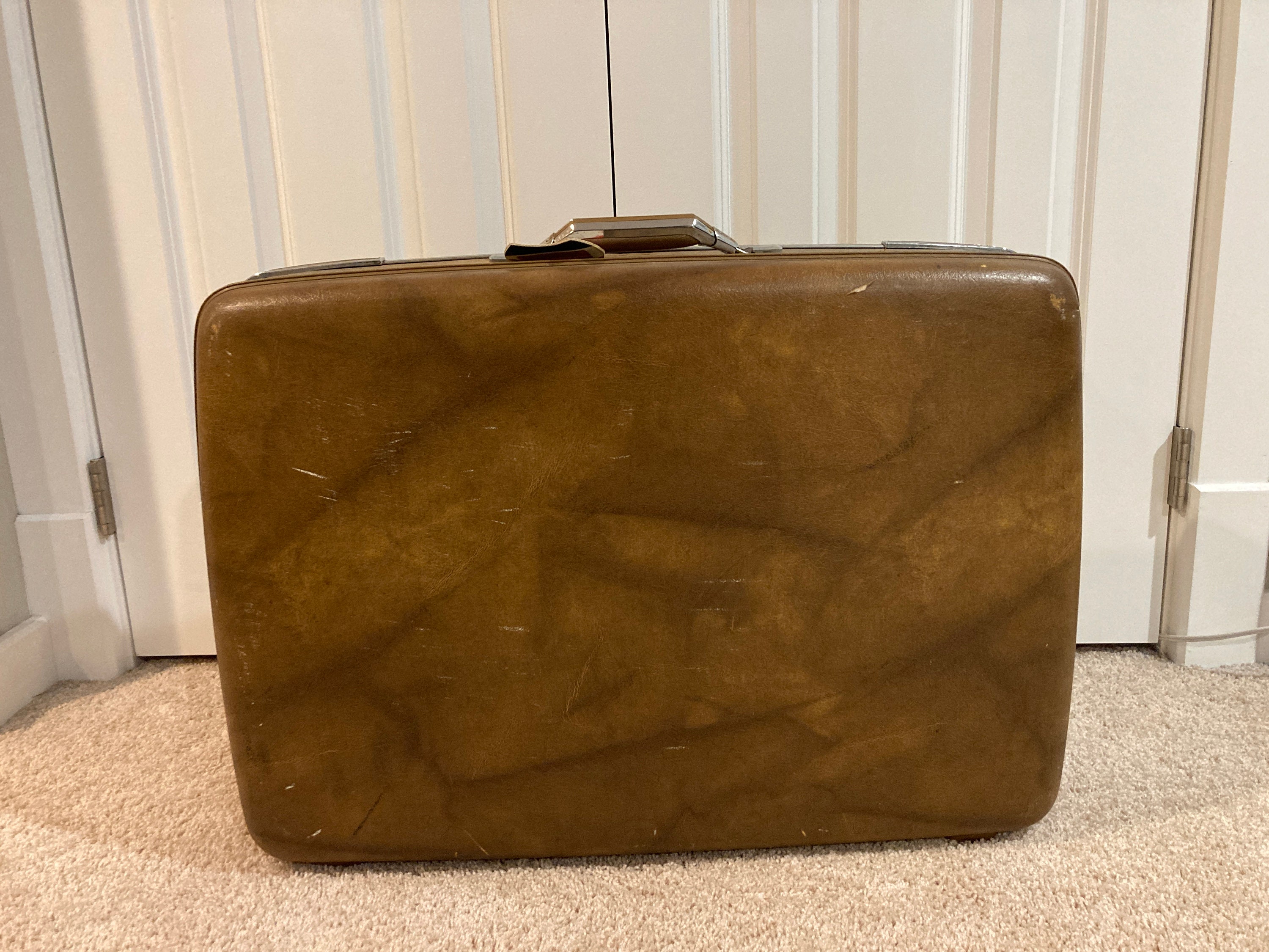 Vintage 80's American Tourister Hard Shell Luggage - Etsy