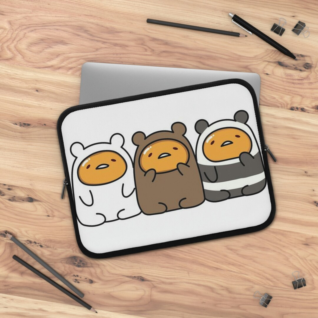 Cool Laptop Bags Cute Gifts We Bare Bears Laptop Sleeve Etsy