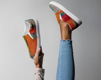 Women’s Art slip-on canvas shoes