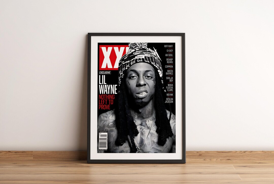 Lil Wayne Poster Print Lil Wayne Artist Poster Music Poster Album Cover