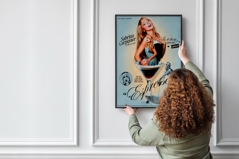 Sabrina Carpenter Poster Print Sabrina Carpenter Artist Poster Music