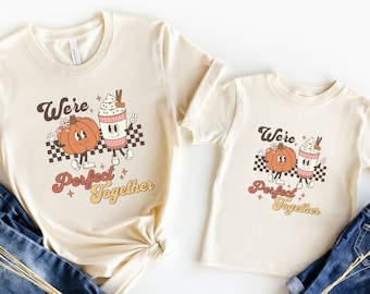 Mommy and Me Fall Shirts, Pumpkin Spice Mama and Mini Shirts, Matching Thanksgiving Shirts, Matching Mom Daughter Fall Shirts, Mom Son Fall