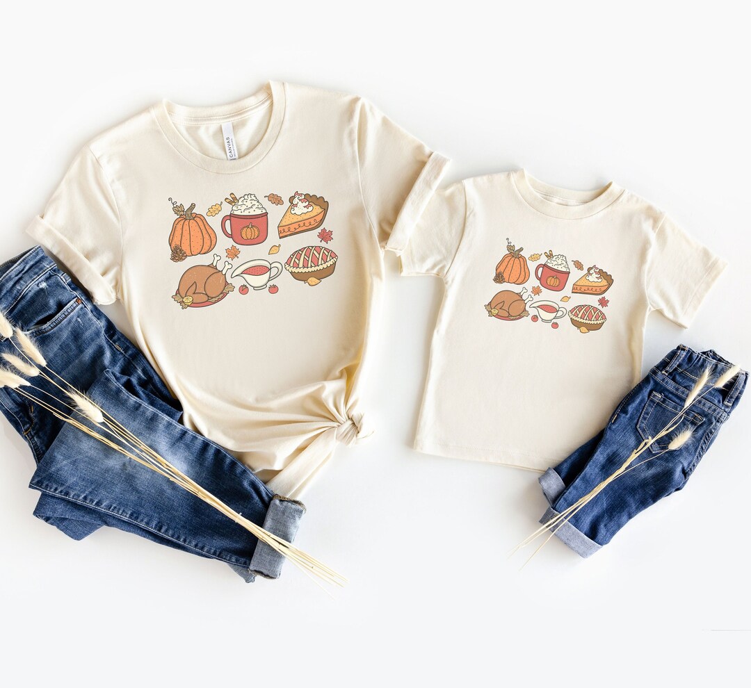 SVART WEAR Mother Daughter Matching T-Shirt Set T-Shirt Twin Mother Daughter Chi