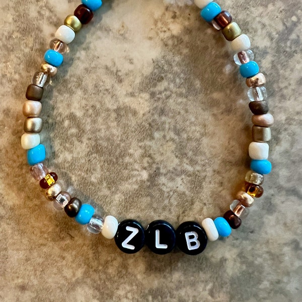 Zach Bryan bracelet - available in any song title, lyric or phrase!