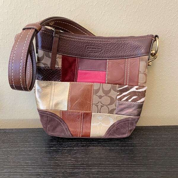 Leather Patchwork Etsy