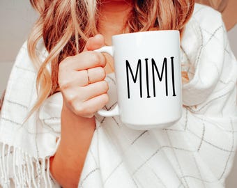 Mimi mug Mothers day Mimi mug, 15oz accent mug, preppy Mimi mug Mimi gift, birthday gift for Mimi, 11oz mimi mug, Mothers day gift,best Mimi