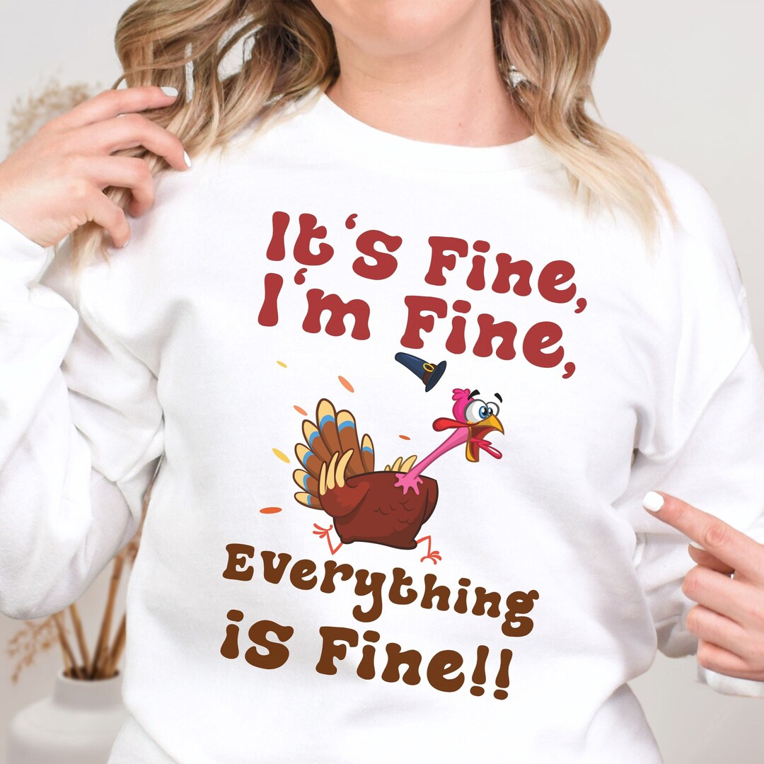 Thanksgiving Sweatshirts Turkey Sweatshirt Funny Turkey Etsy