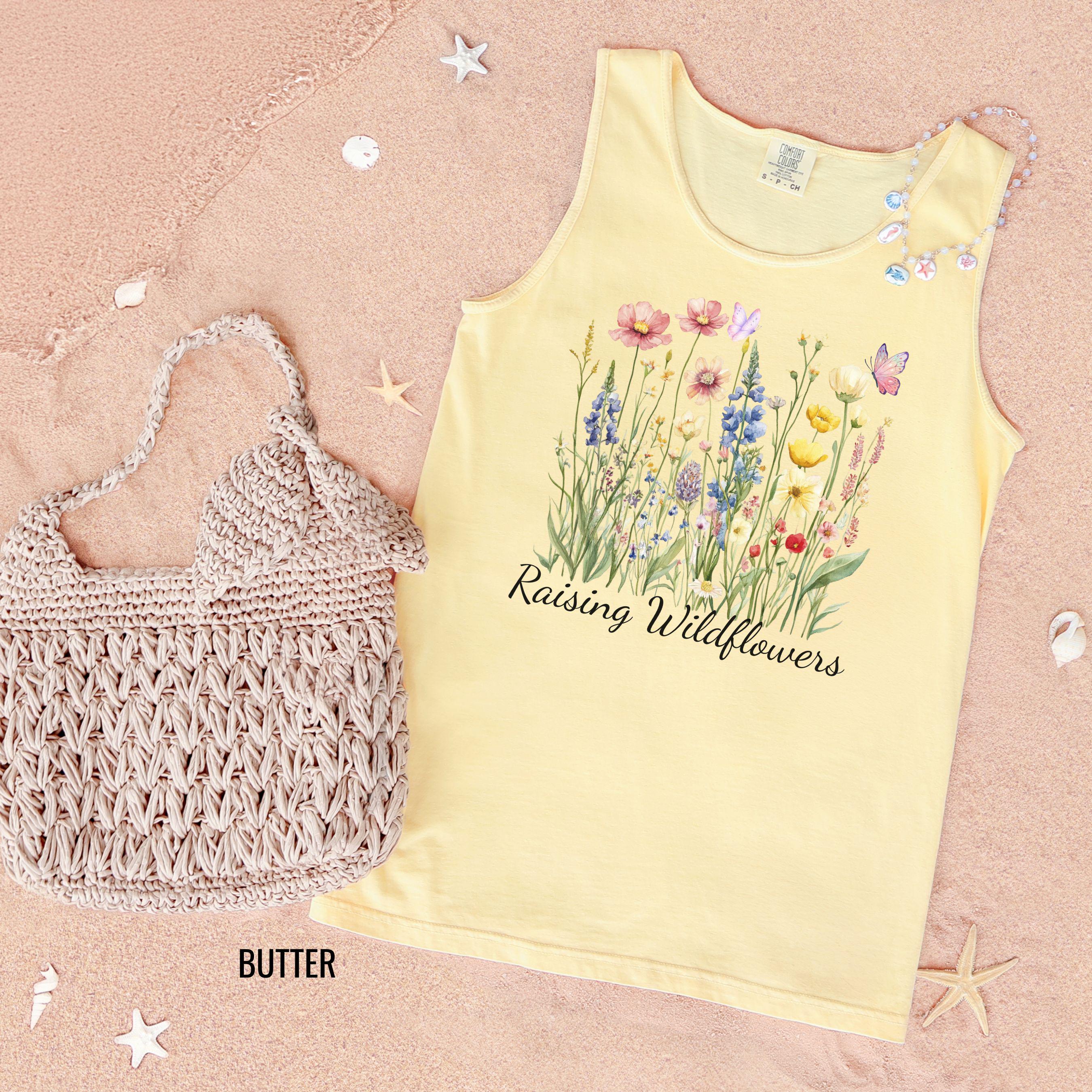 Flower Girl Tank Top - Etsy