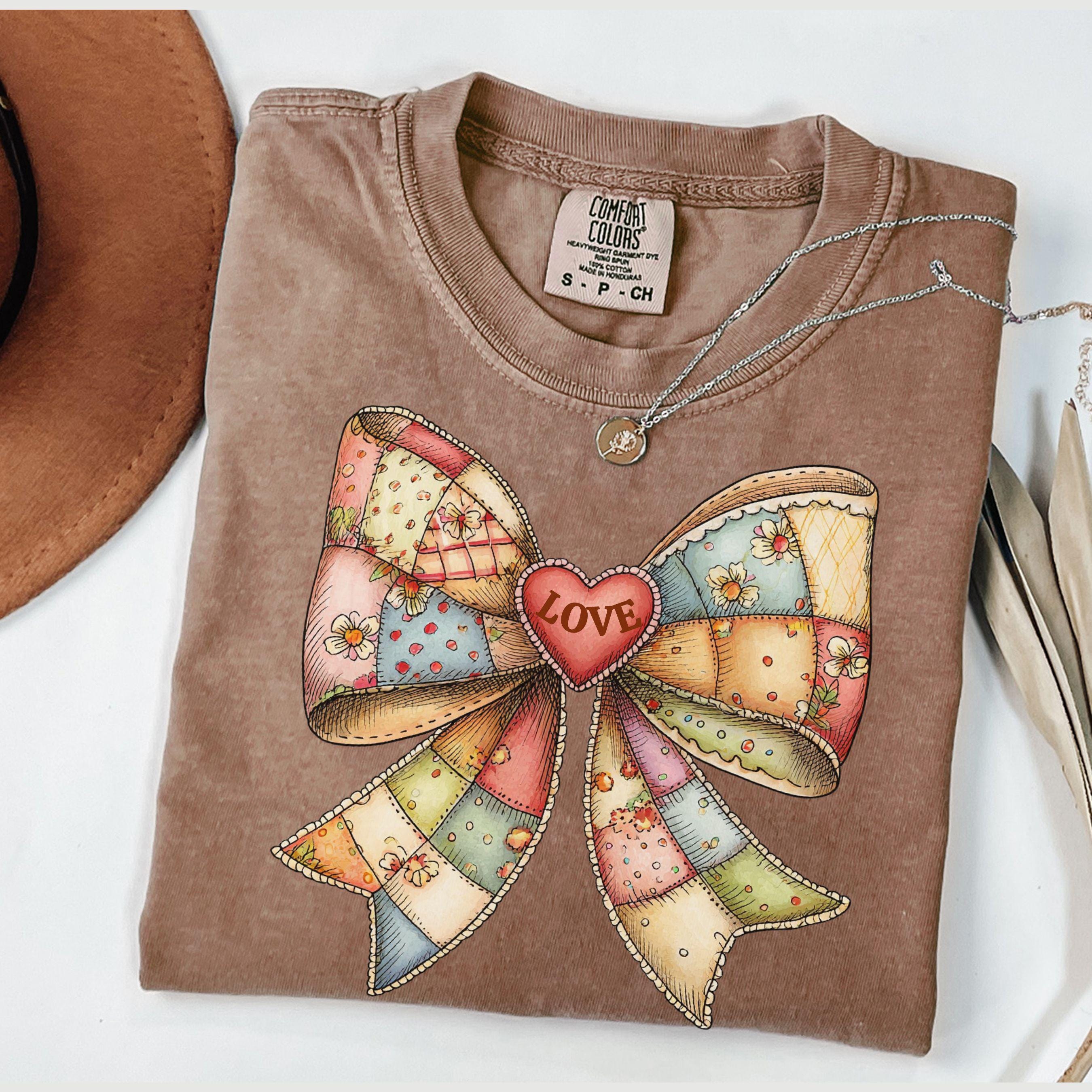 Patchwork Embroidered Tshirt - Etsy