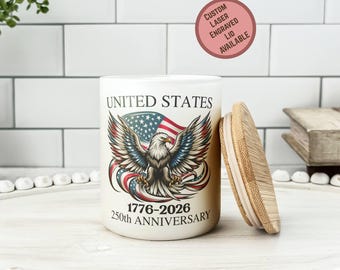 1776 candle, United States 250th Anniversary candle, Patriotic July 4th, Freedom candle, Semiquincentennial Gift, Independence Day celebrate